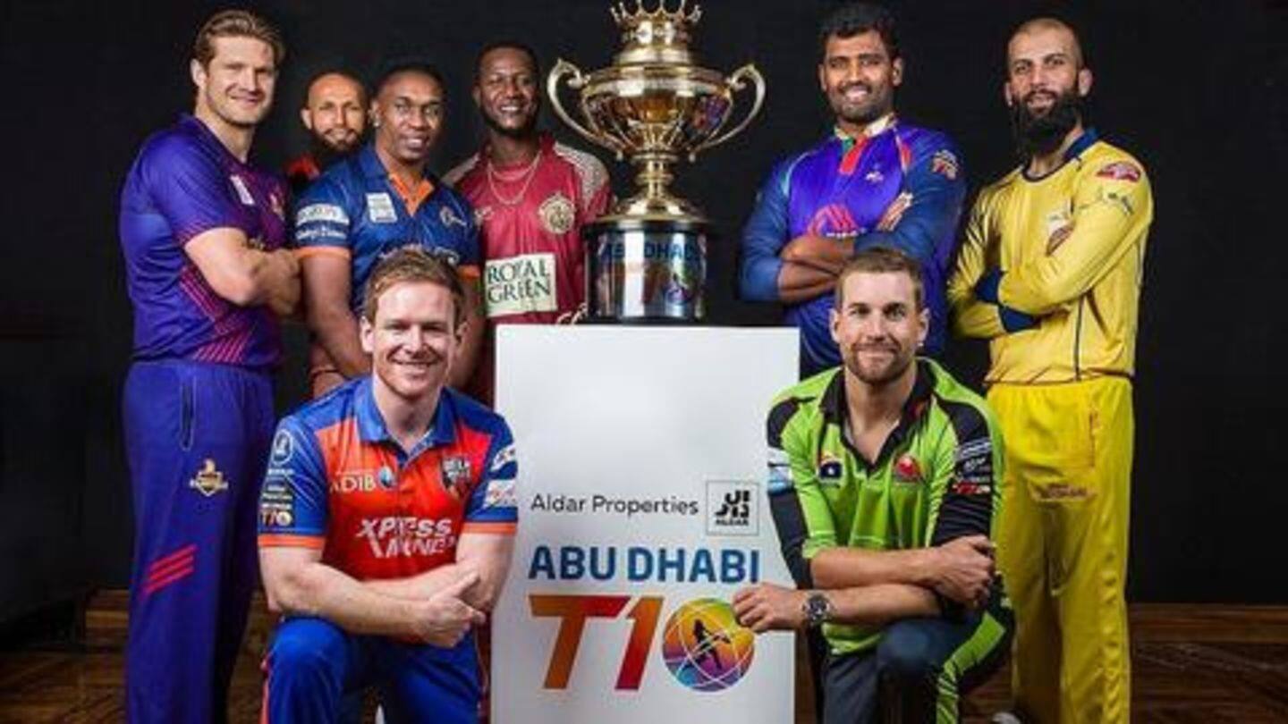 अबु धाबी टी-10 लीग ने जारी किया अपने चौथे सीजन का शेड्यूल