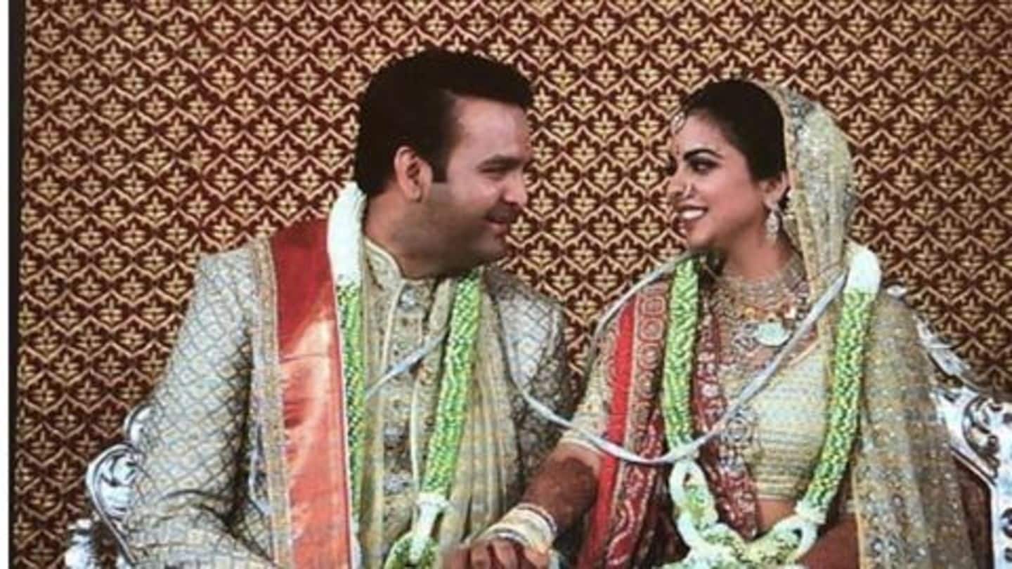 ईशा अंबानी की शादी में गृहमंत्री राजनाथ सिंह समेत ये हस्तियां हुईं शामिल, देखें तस्वीरें