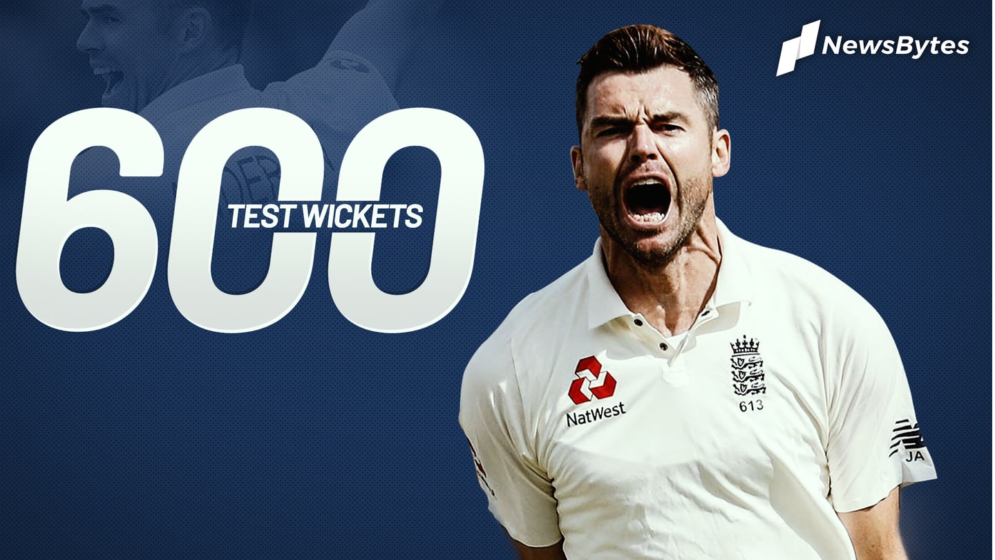 टेस्ट क्रिकेट में 600 विकेट लेने वाले पहले तेज गेंदबाज बने एंडरसन, बनाये ये रिकॉर्ड्स
