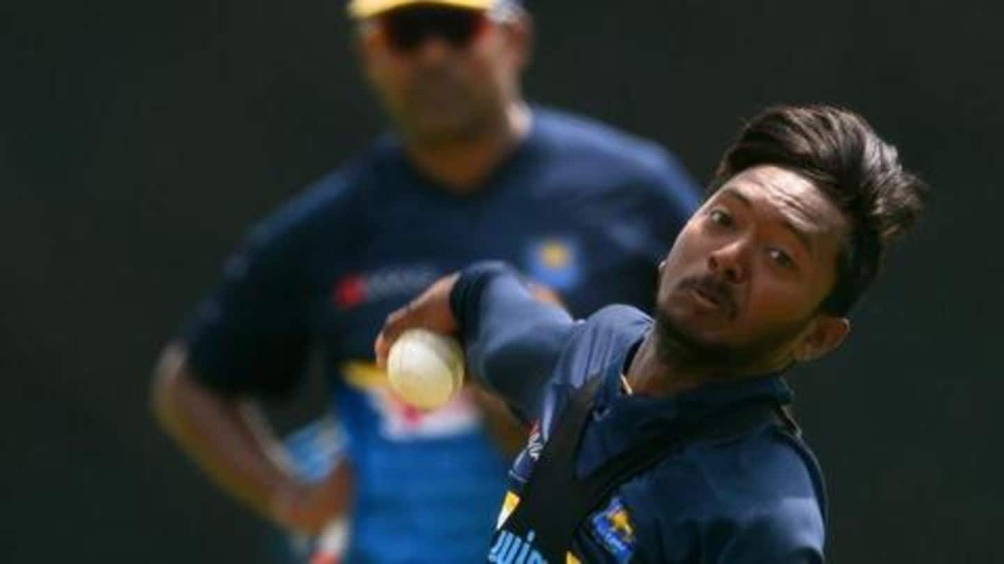 श्रीलंका के इस गेंदबाज पर ICC ने लगाया एक साल का बैन, जानिए कारण