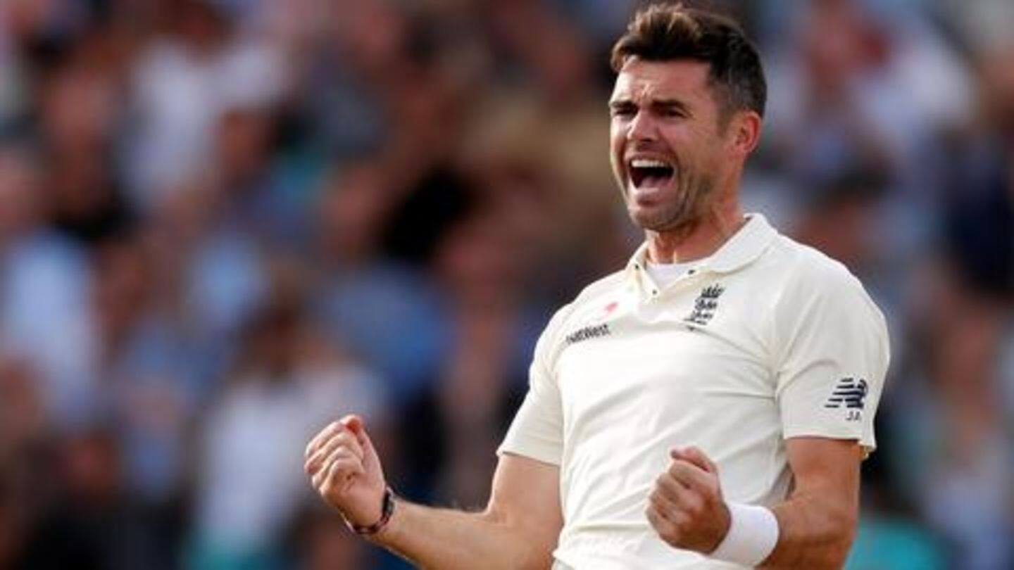 टेस्ट की पहली गेंद पर विकेट हासिल करने वाले इस दशक के चौथे गेंदबाज बने एंडरसन