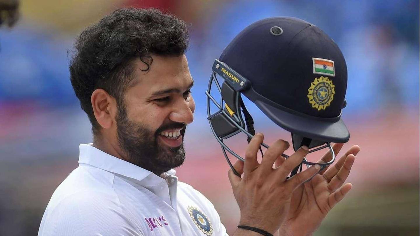 टेस्ट ओपनर के तौर पर पहली सीरीज में रोहित ने बनाए थे कई रिकॉर्ड्स टेस्ट ओपनर के तौर पर पहली सीरीज में रोहित ने बनाए थे कई रिकॉर्ड्स