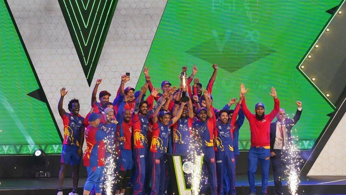 पाकिस्तान सुपर लीग: लाहौर को हराकर कराची ने पहली बार जीता खिताब