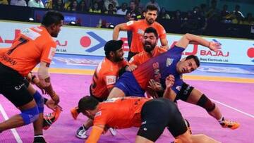 प्रो कबड्डी लीग 2018: यू मुंबा ने दबंग दिल्ली को 44-19 के अंतर से हराया