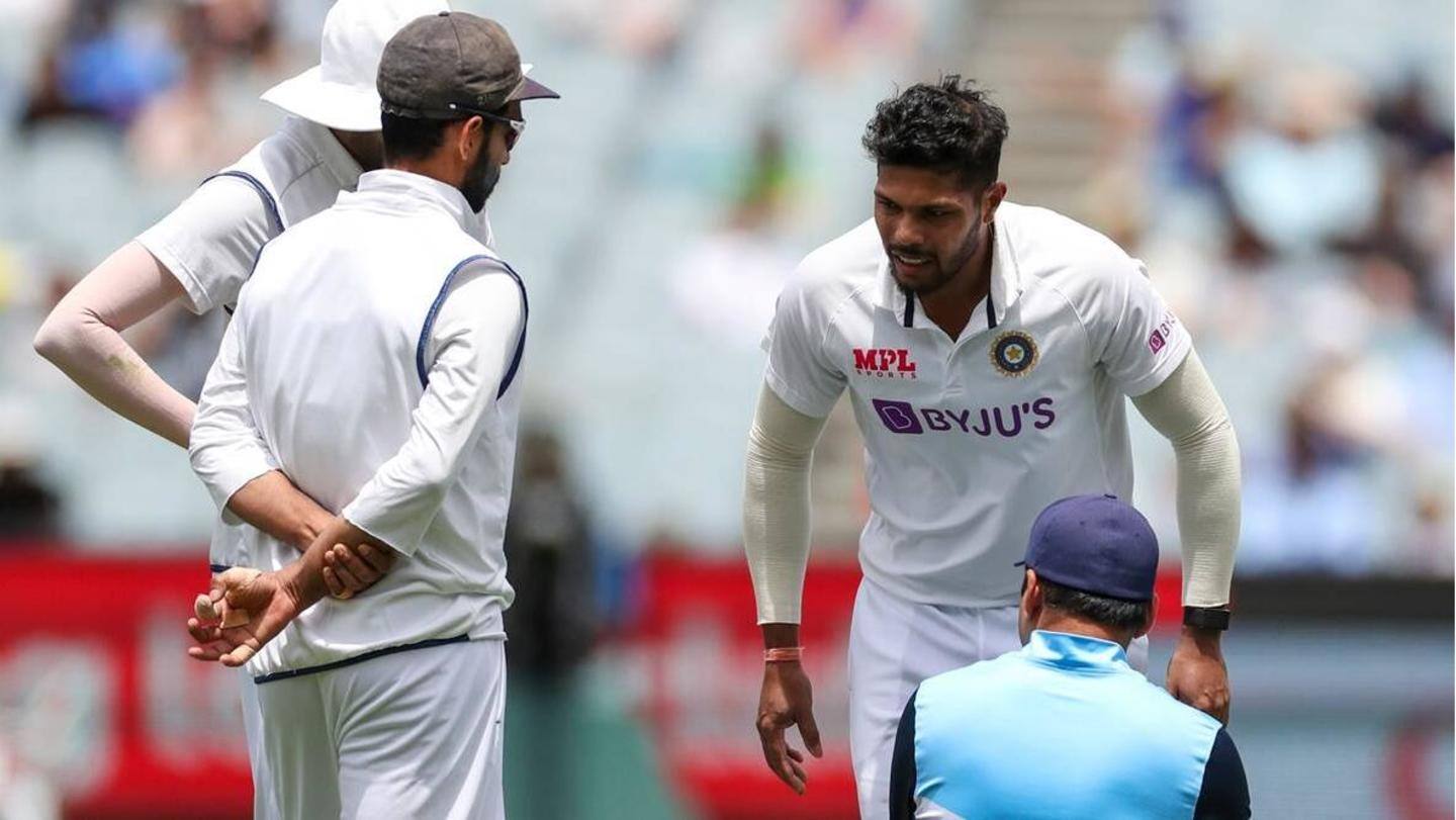 कुछ इसी प्रकार चोटिल होकर सीरीज से बाहर हुए उमेश कुछ इसी प्रकार चोटिल होकर सीरीज से बाहर हुए उमेश