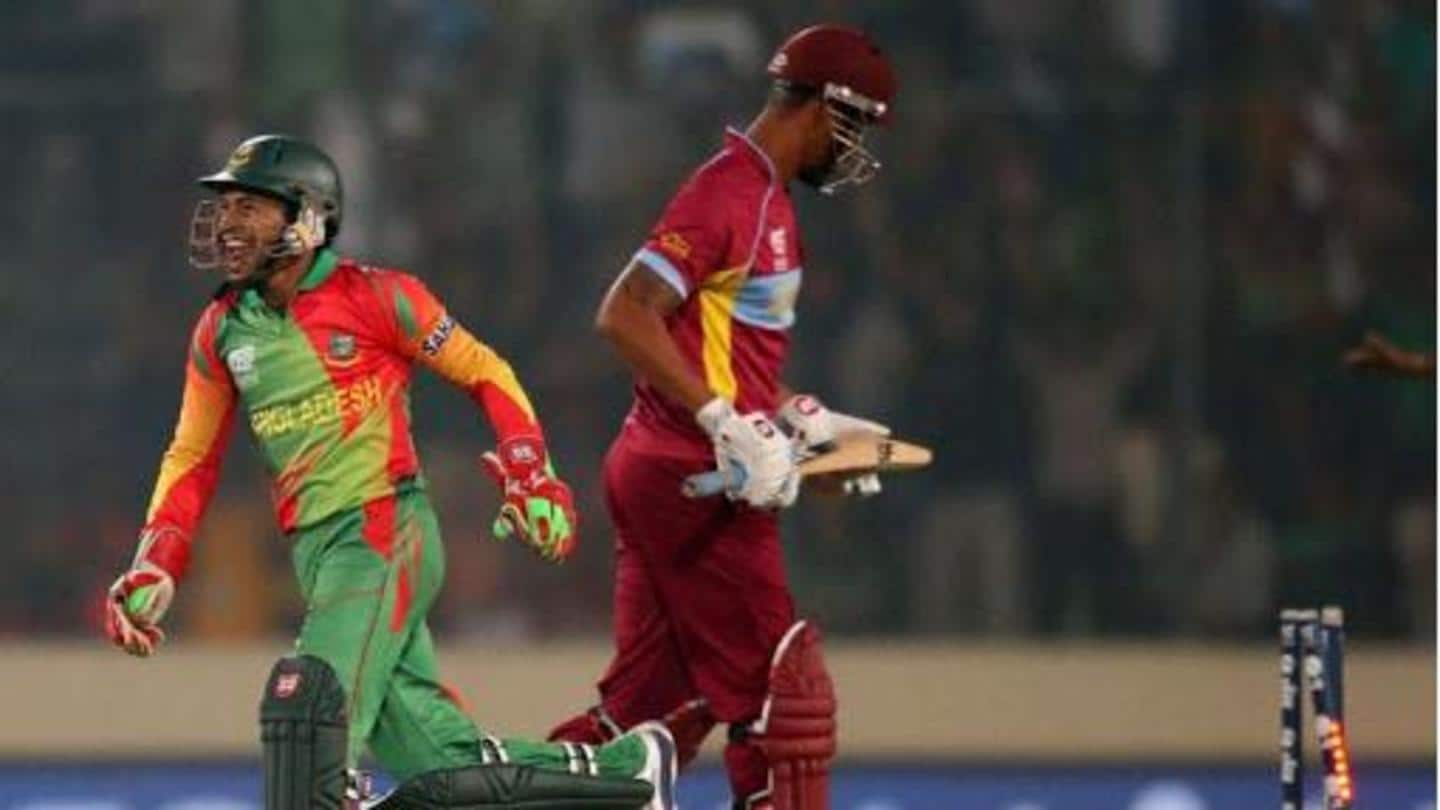 DRS के बिना खेला जा सकता है बांग्लादेश और वेस्टइंडीज के बीच पहला वनडे