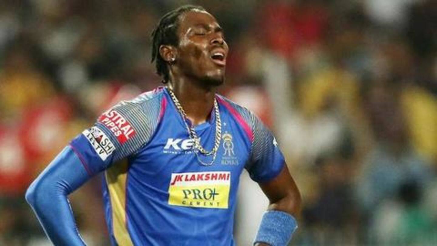 IPL 2020: राजस्थान रॉयल्स में जोफ्रा आर्चर को रिप्लेस कर सकते हैं ये खिलाड़ी