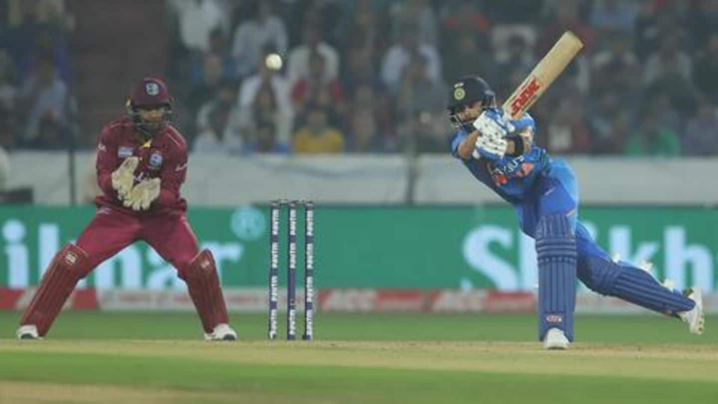 भारत बनाम वेस्टइंडीज: कोहली की धमाकेदार पारी से भारत की जीत, जानें मैच में बने रिकॉर्ड्स