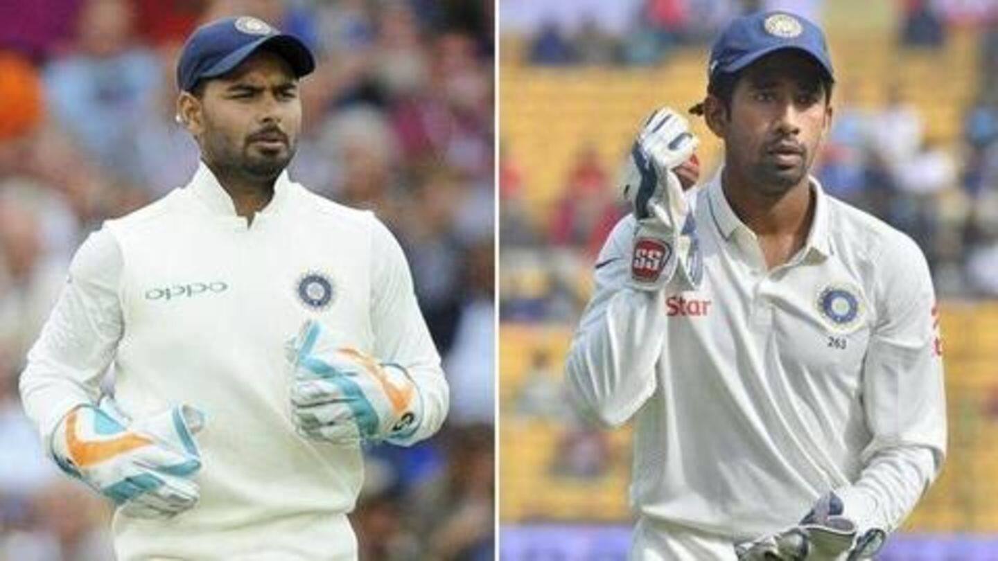 न्यूजीलैंड बनाम भारत: क्या पहले टेस्ट में साहा की जगह पंत को खिलाना चाहिए?