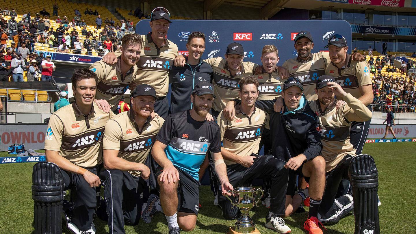 न्यूजीलैंड बनाम ऑस्ट्रेलिया: आखिरी टी-20 जीतकर न्यूजीलैंड ने जीती सीरीज, बने ये रिकॉर्ड्स