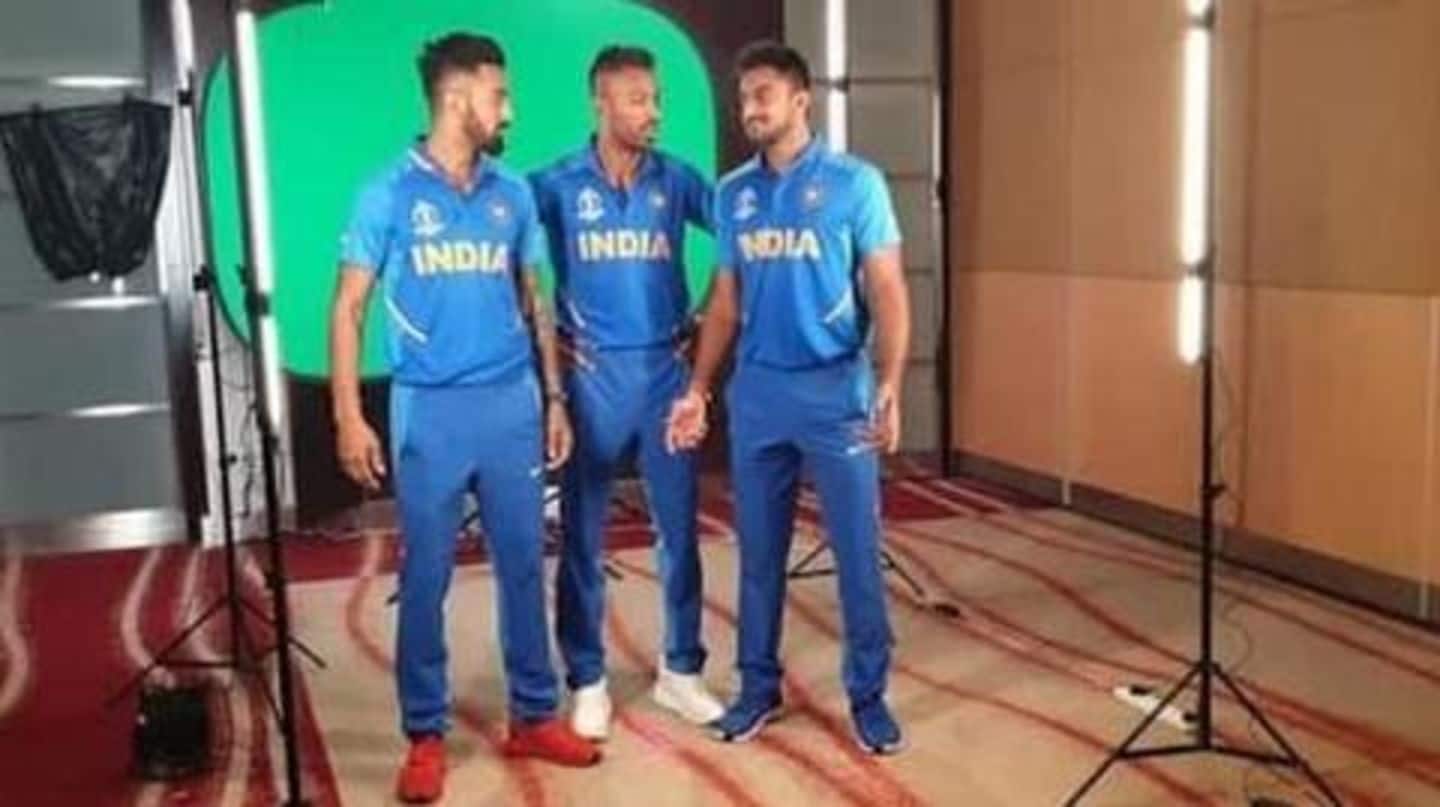 विश्व कप 2019: अलग रंग की अवे जर्सी में खेल सकती है भारतीय क्रिकेट टीम