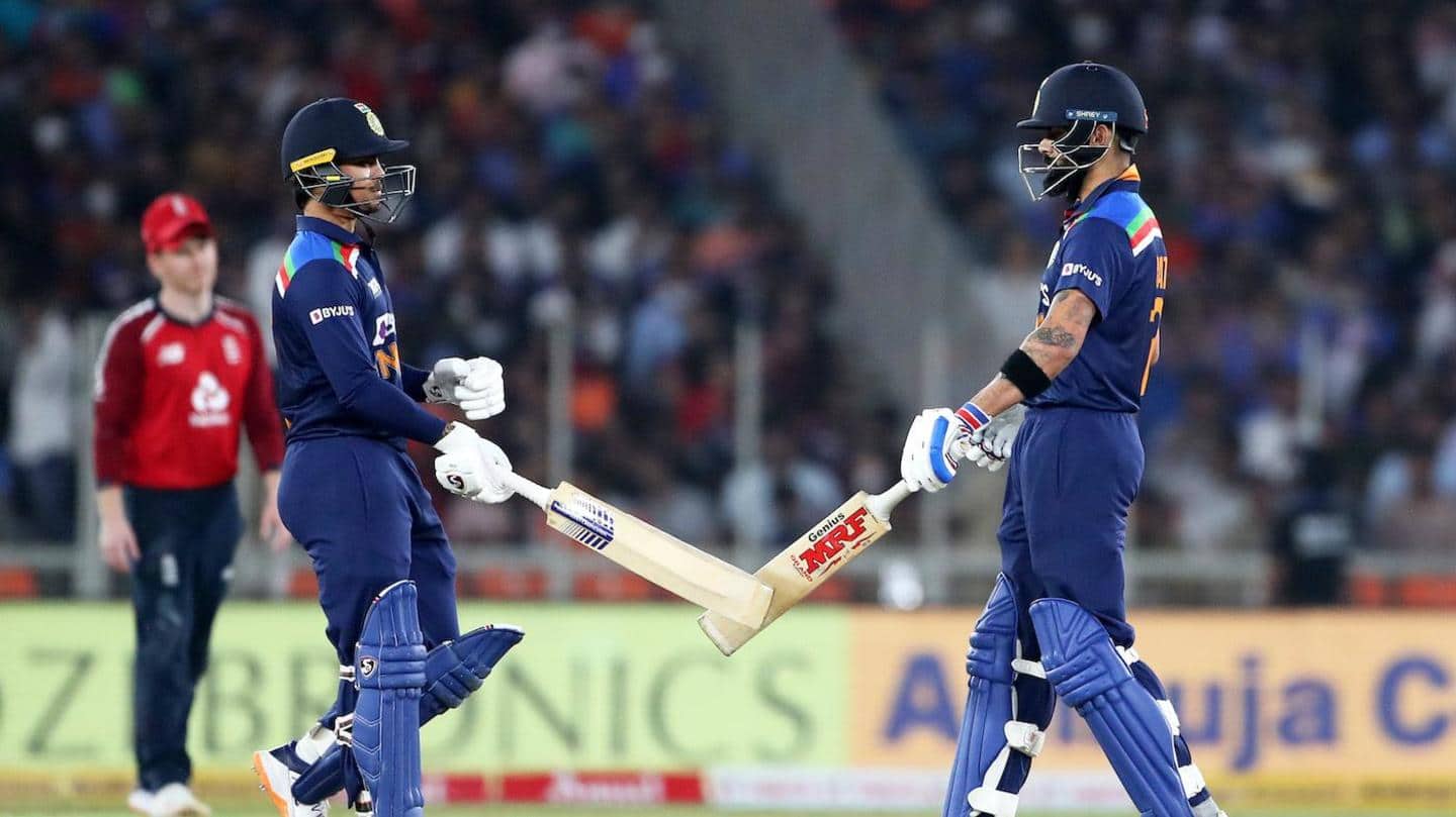 भारत बनाम इंग्लैंड, दूसरा टी-20: किशन-कोहली ने दिलाई भारत को जीत, मैच में बने ये रिकॉर्ड्स
