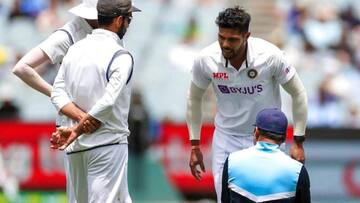 ऑस्ट्रेलिया बनाम भारत: बॉक्सिंग-डे टेस्ट में चोटिल हुए उमेश यादव, स्कैन के लिए ले जाया गया