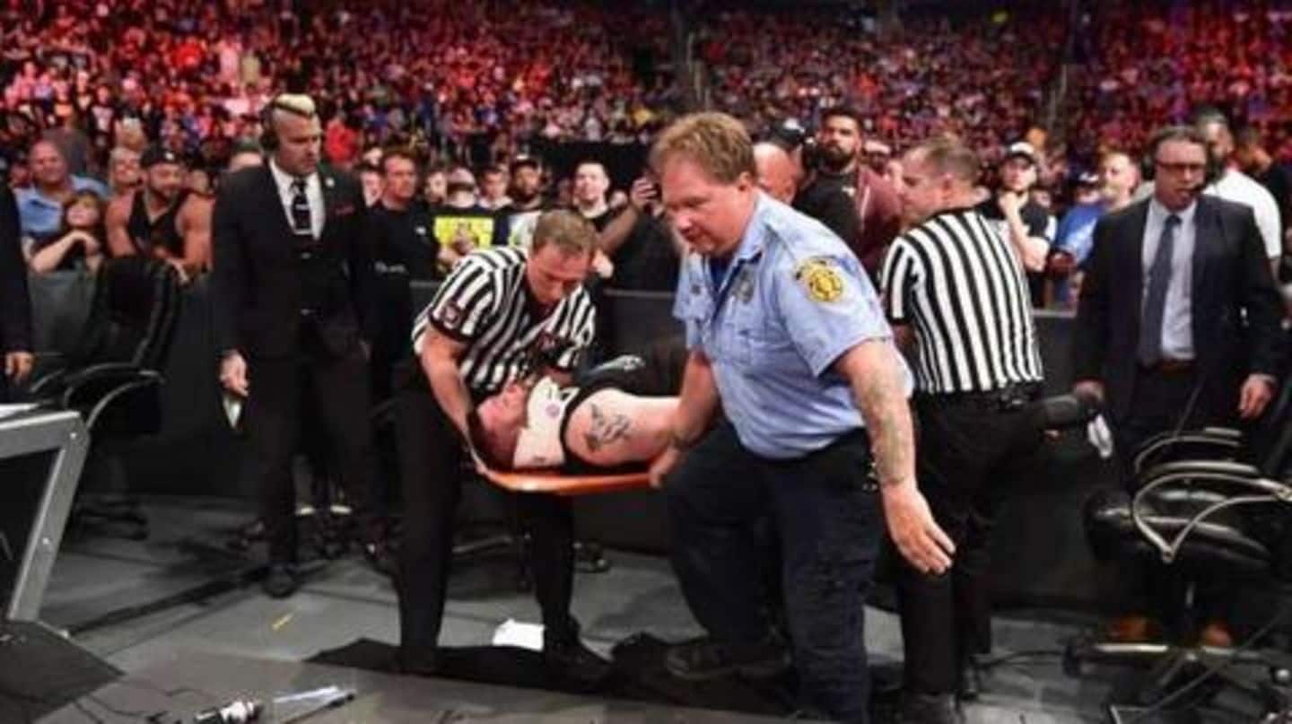 WWE: जब रेसलर्स को लगी गंभीर चोट, 5 रेसलर्स जो हुए जानलेवा चोट का शिकार