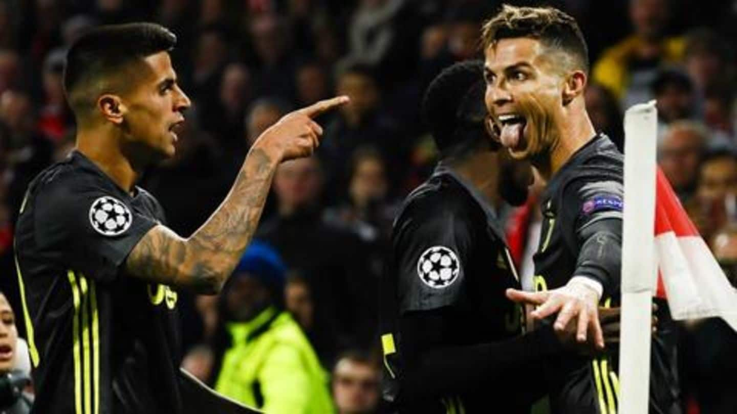 #ChampionsLeague: रोनाल्डो ने दागा शानदार गोल, लेकिन अयैक्स ने खेला युवेंटस से 1-1 का ड्रॉ