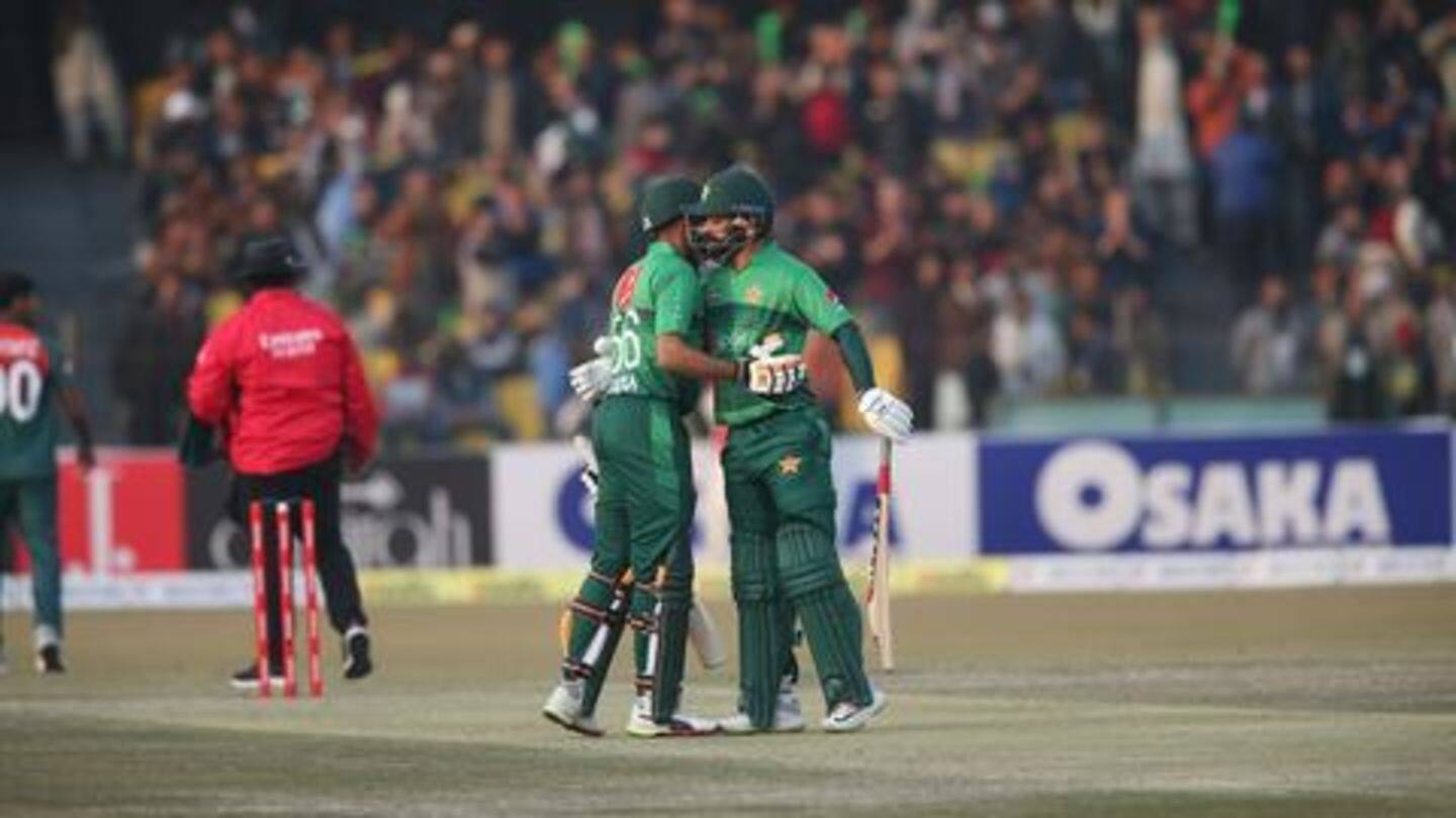 पाकिस्तान ने दूसरे टी-20 में बांग्लादेश को हराकर जीती सीरीज़, जानें मैच में बने रिकार्ड्स
