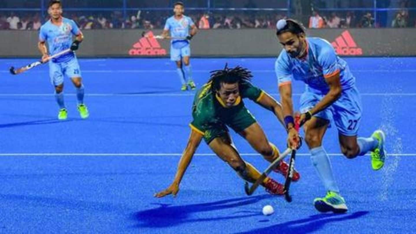 हॉकी वर्ल्ड कप: भारत ने अफ्रीका को 5-0 से हराया, बेल्ज़ियम ने भी दर्ज की जीत