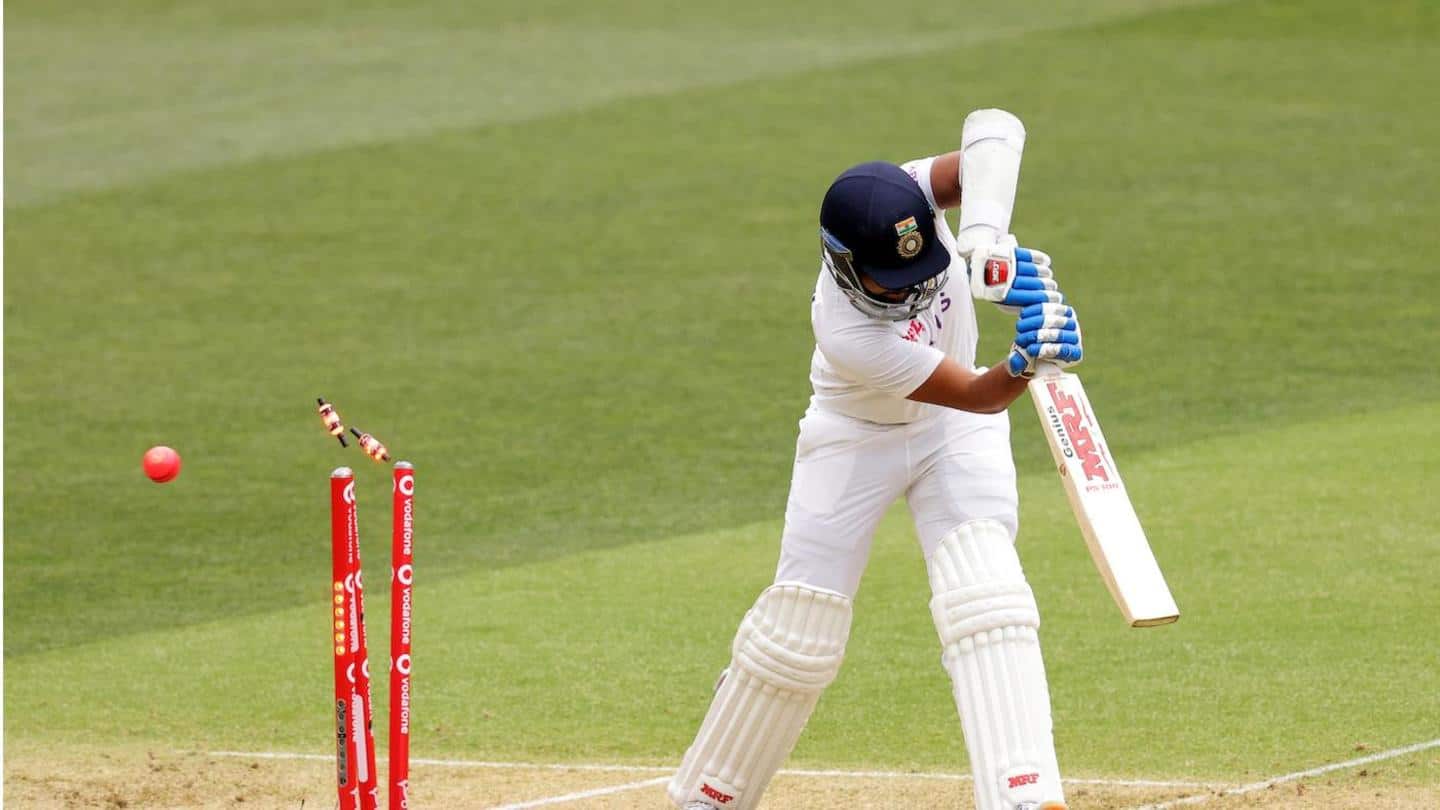 टेस्ट क्रिकेट की एक पारी में भारतीय टीम द्वारा किए गए पांच सबसे खराब प्रदर्शन