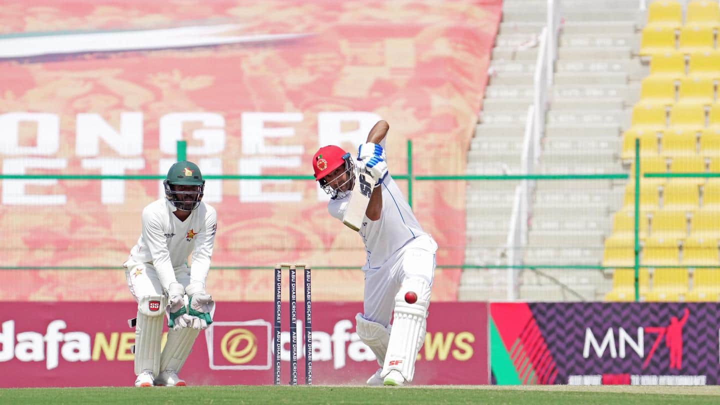 अफगानिस्तान बनाम जिम्बाब्वे: अफगानिस्तान ने जीता दूसरा टेस्ट, मैच में बने ये रिकॉर्ड्स