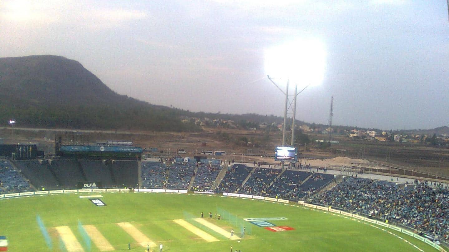 भारत बनाम इंग्लैंड: वनडे सीरीज होस्ट करने की तैयारी में जुटा पुणे का गहुंजे स्टेडियम
