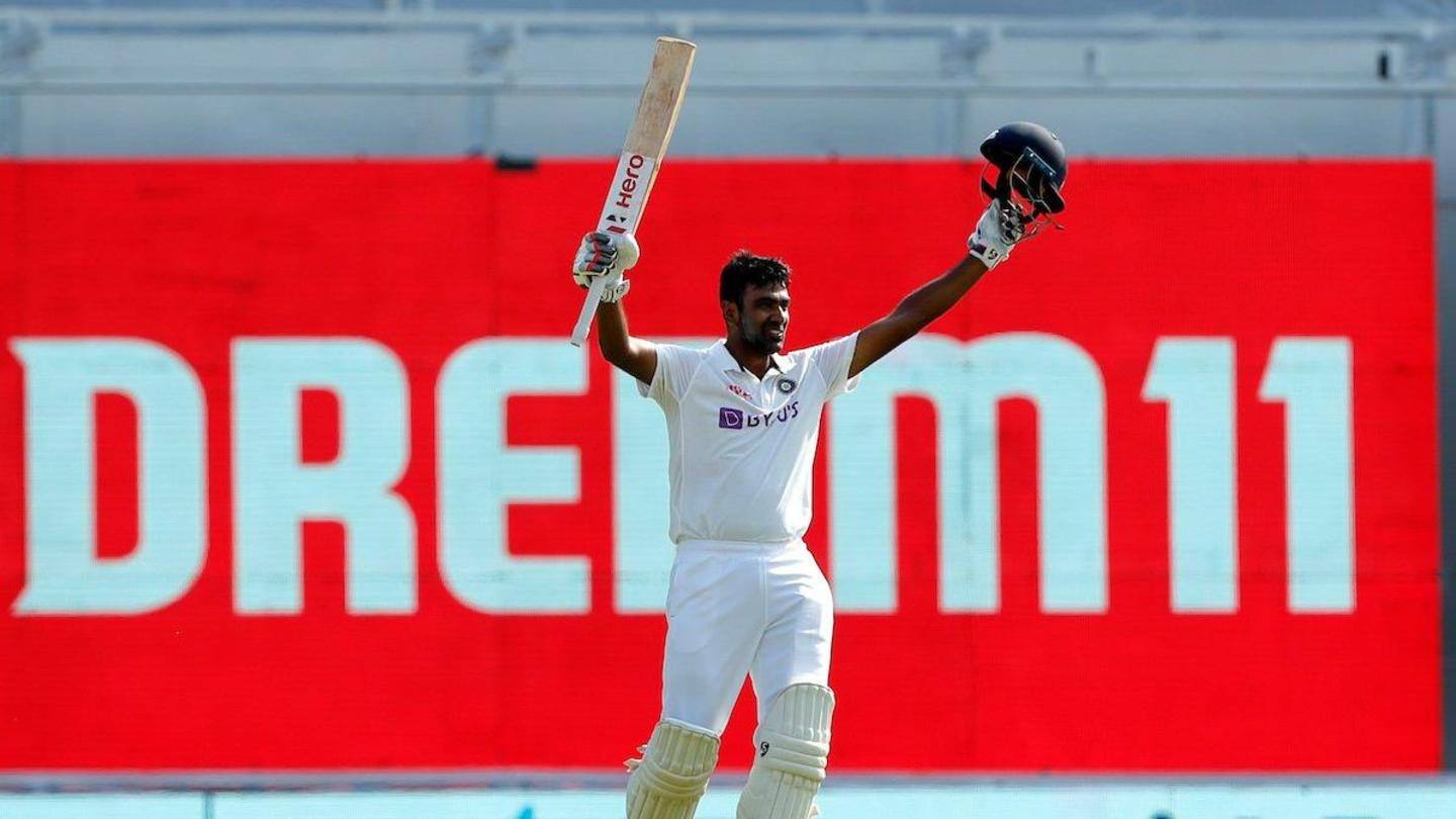 भारत बनाम इंग्लैंड, दूसरा टेस्ट: अश्विन ने लगाया अपने करियर का पांचवां टेस्ट शतक