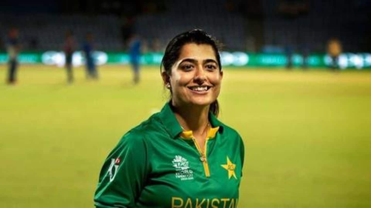 पाकिस्तान महिला क्रिकेट टीम की पूर्व कप्तान सना मीर ने कहा क्रिकेट को अलविदा