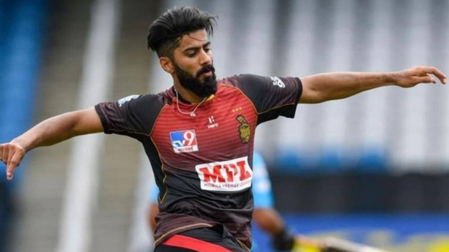 IPL 2020: KKR के अली खान को लगी चोट, टूर्नामेंट से नहीं हुए बाहर
