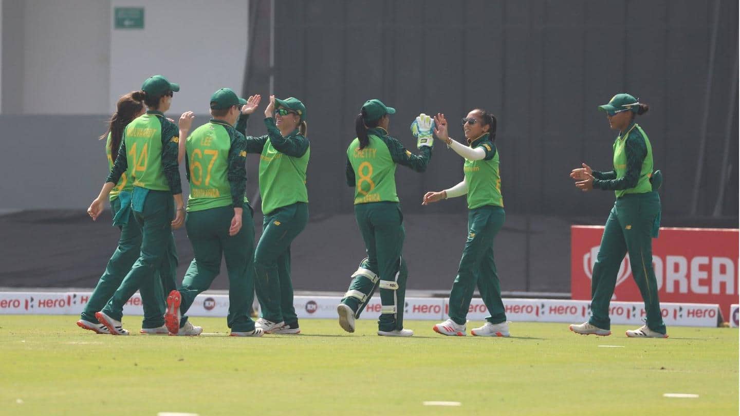 पहले वनडे में दक्षिण अफ्रीकी महिला टीम ने भारतीय महिला टीम को हराया, ऐसा रहा मुकाबला