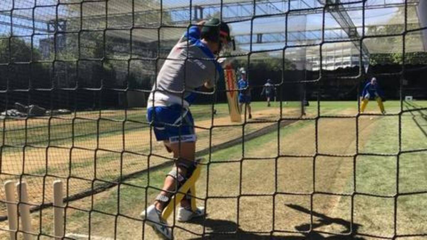 गीली गेंद के साथ अभ्यास कर रही है ऑस्ट्रेलियन टीम, जानिए क्या है कारण