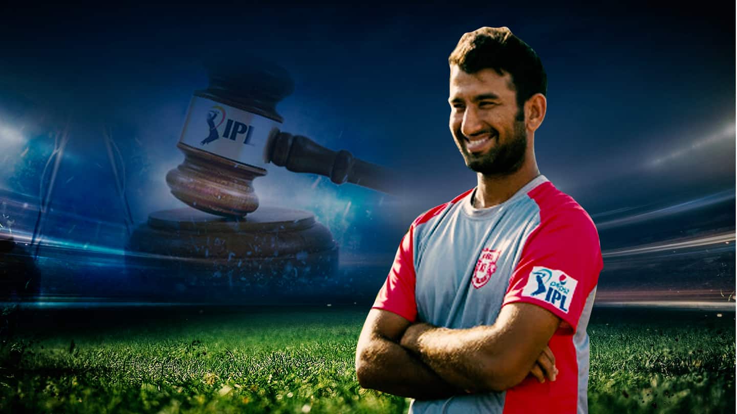 IPL 2021 नीलामी: चेन्नई सुपर किंग्स ने 50 लाख रुपये में चेतेश्वर पुजारा को खरीदा