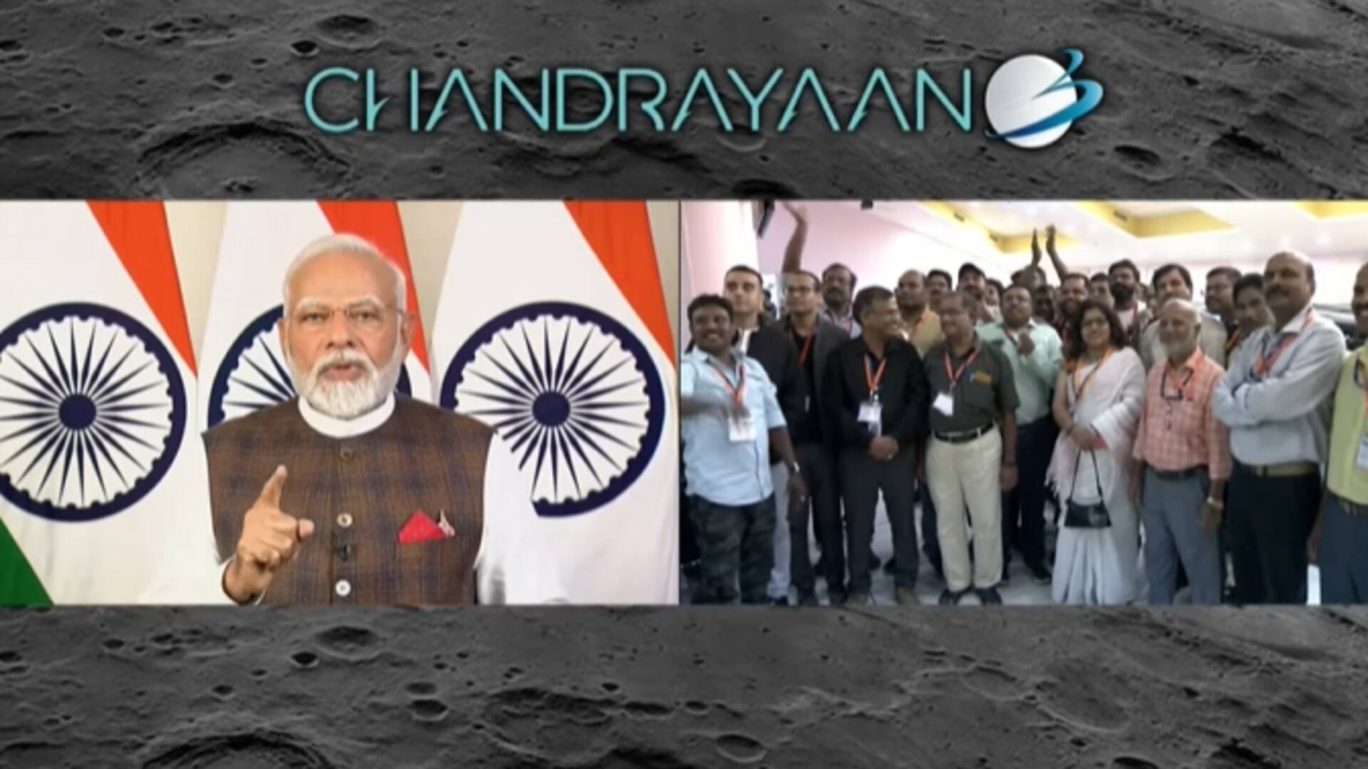चंद्रयान-3 की सफलता पर प्रधानमंत्री मोदी बोले- चंदा मामा दूर के नहीं, बस एक टूर के