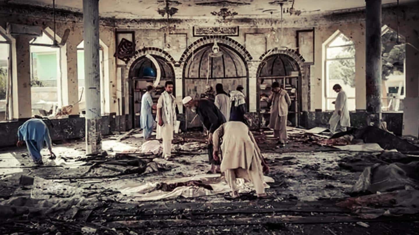 अफगानिस्तान: कंधार की शिया मस्जिद में बम धमाका, 16 लोगों की मौत