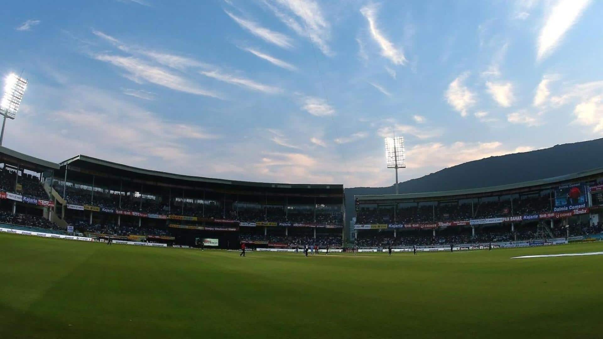 भारत बनाम ऑस्ट्रेलिया: विशाखापट्टनम स्टेडियम की पिच रिपोर्ट और उससे जुड़े रोचक आंकड़े 
