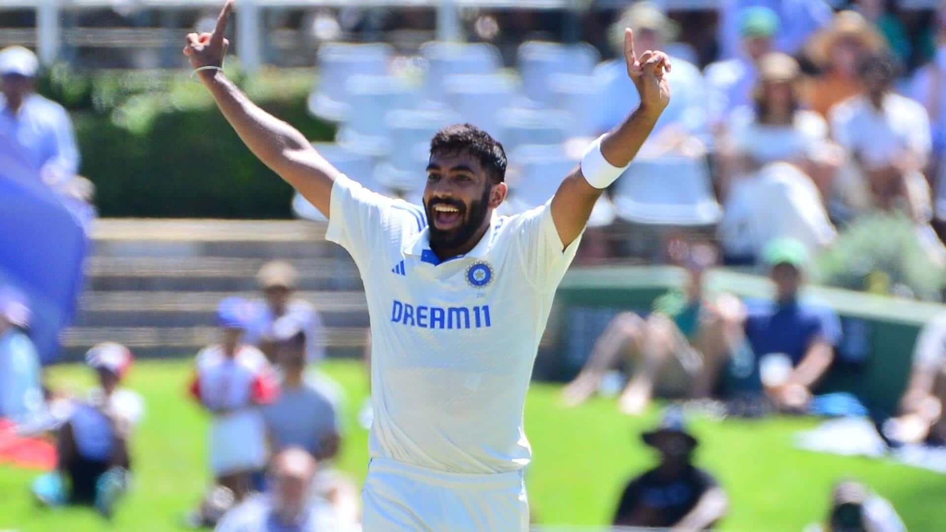 दक्षिण अफ्रीका बनाम भारत: जसप्रीत बुमराह ने टेस्ट में 9वीं बार झटका 5 विकेट हॉल 