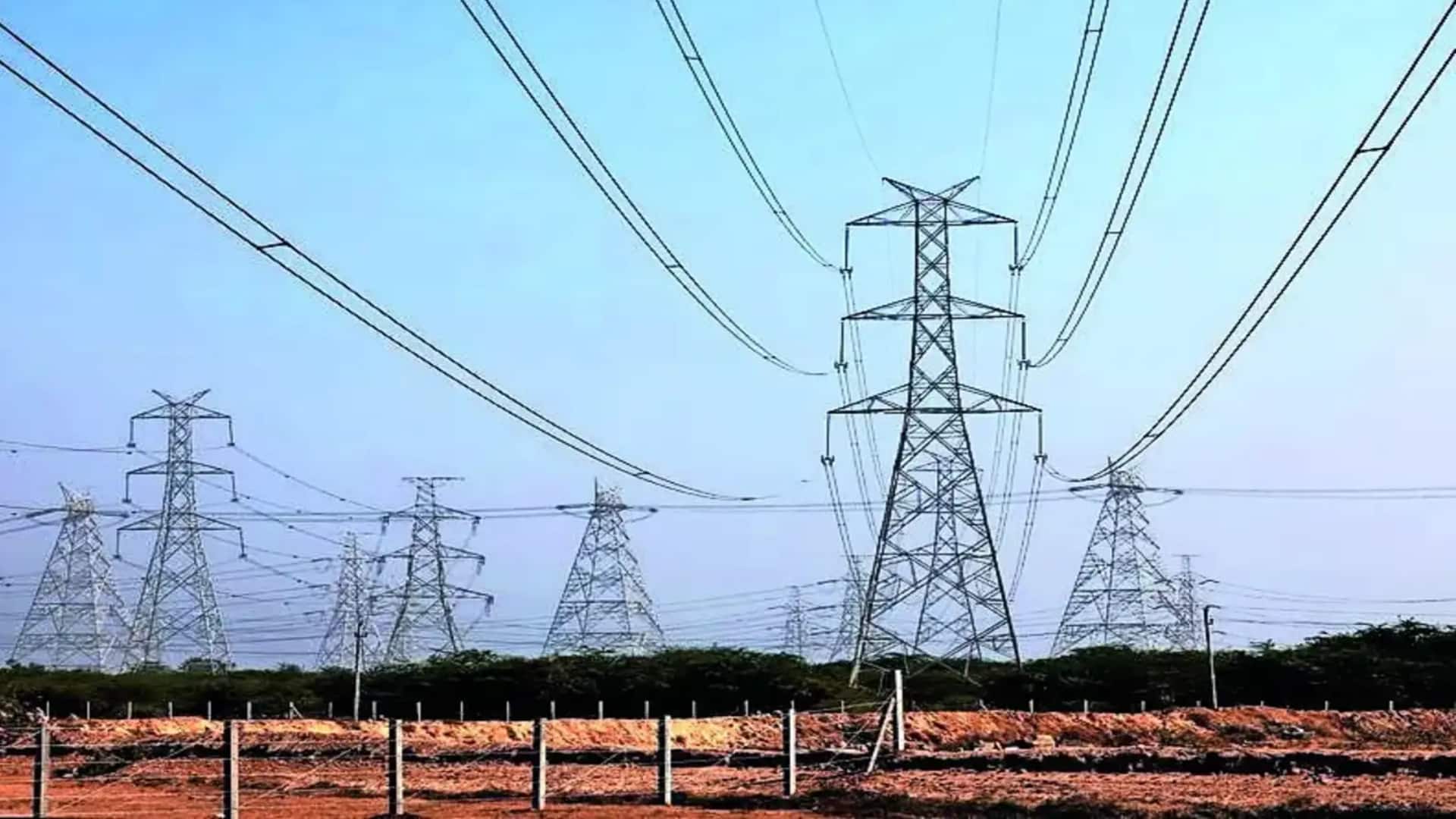 तापमान बढ़ने के कारण 25 अप्रैल को बिजली की अधिकतम मांग रिकॉर्ड स्तर पर पहुंची