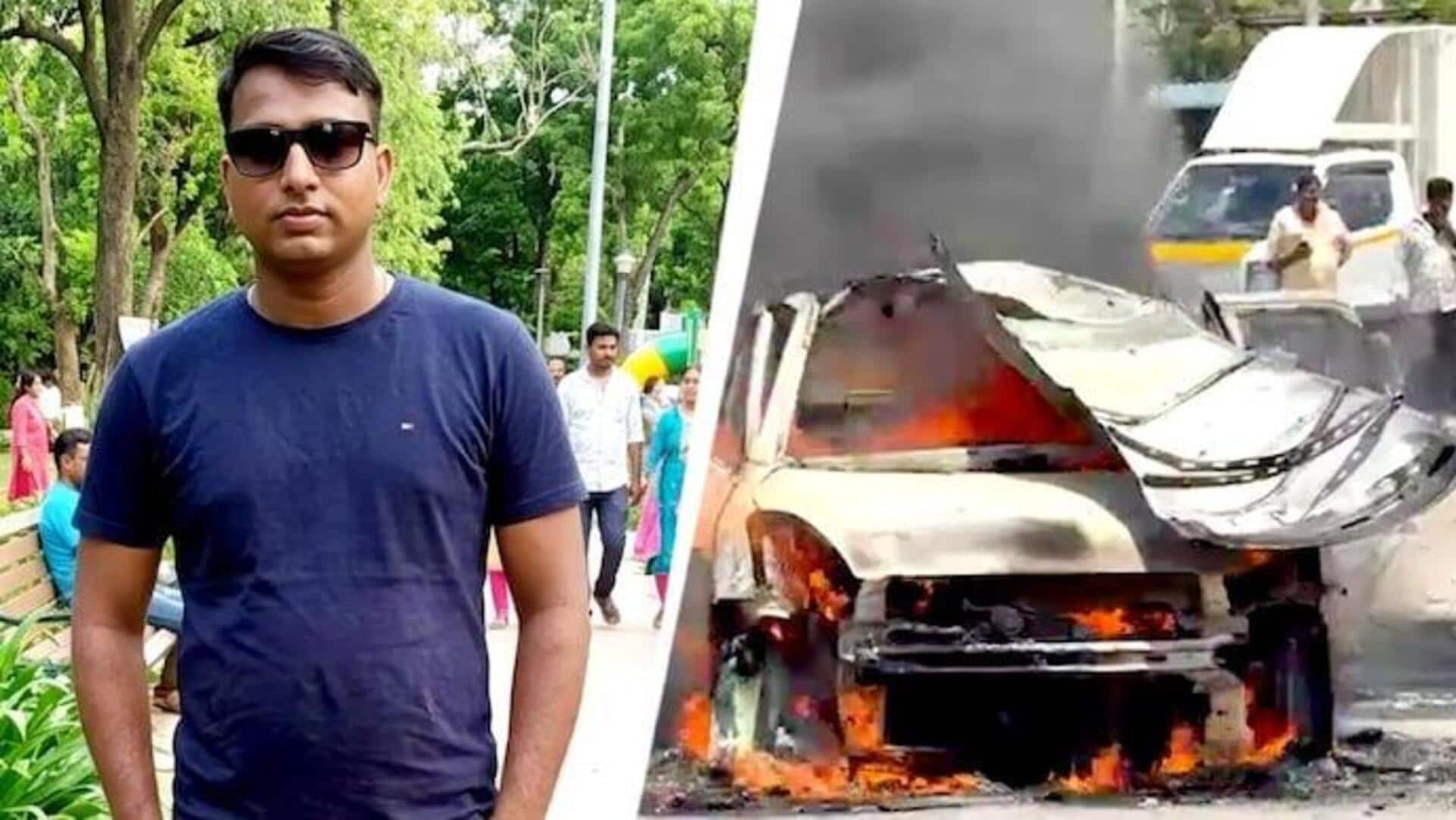 कर्नाटक: युवक ने प्रेमिका का अपहरण कर कार में किया विस्फोट, युवती ने कूदकर बचाई जान