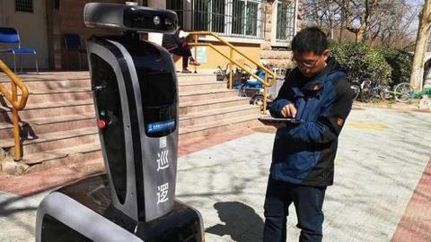 चीन में इंसानों की जगह अब रात में चौकीदारी करेंगे रोबोट, साथ में गाएँगे गाना