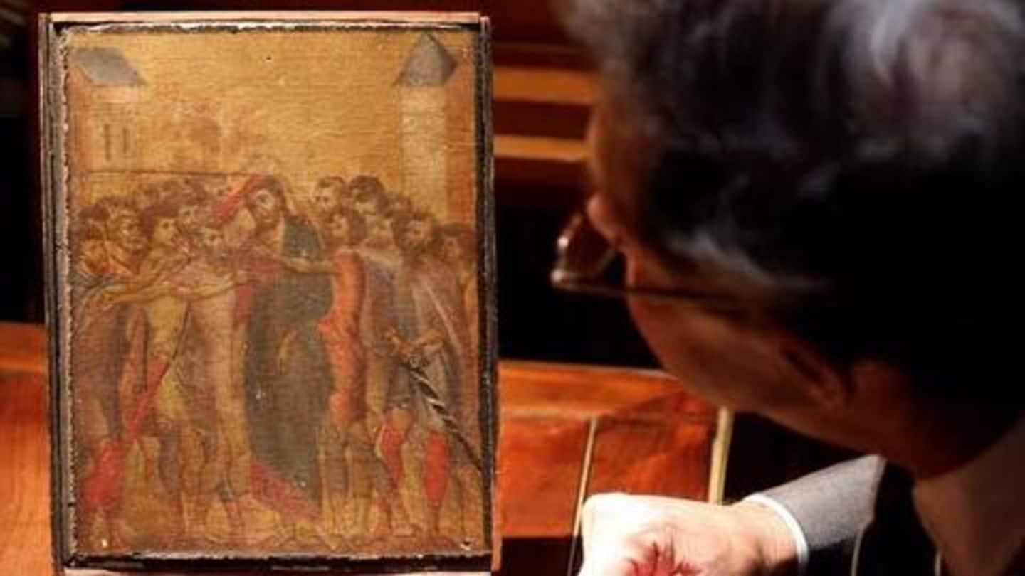 बुज़ुर्ग महिला की रसोई में टंगी थी 13वीं सदी की पेंटिंग, कीमत निकली 46 करोड़ रुपये