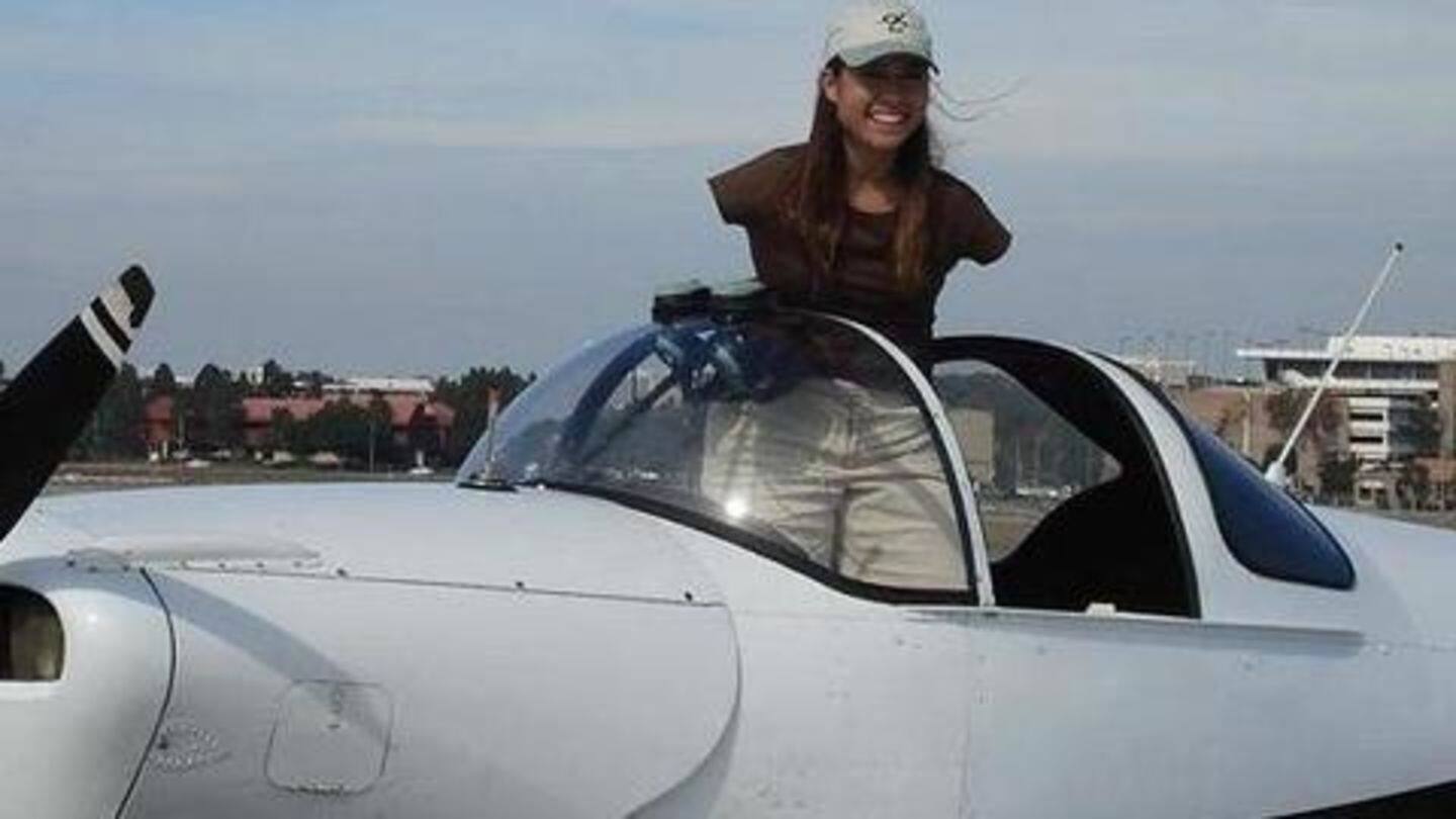 दुनिया की पहली महिला पायलट जो पैरों से उड़ाती है प्लेन, दर्ज हैं कई वर्ल्ड रिकॉर्ड