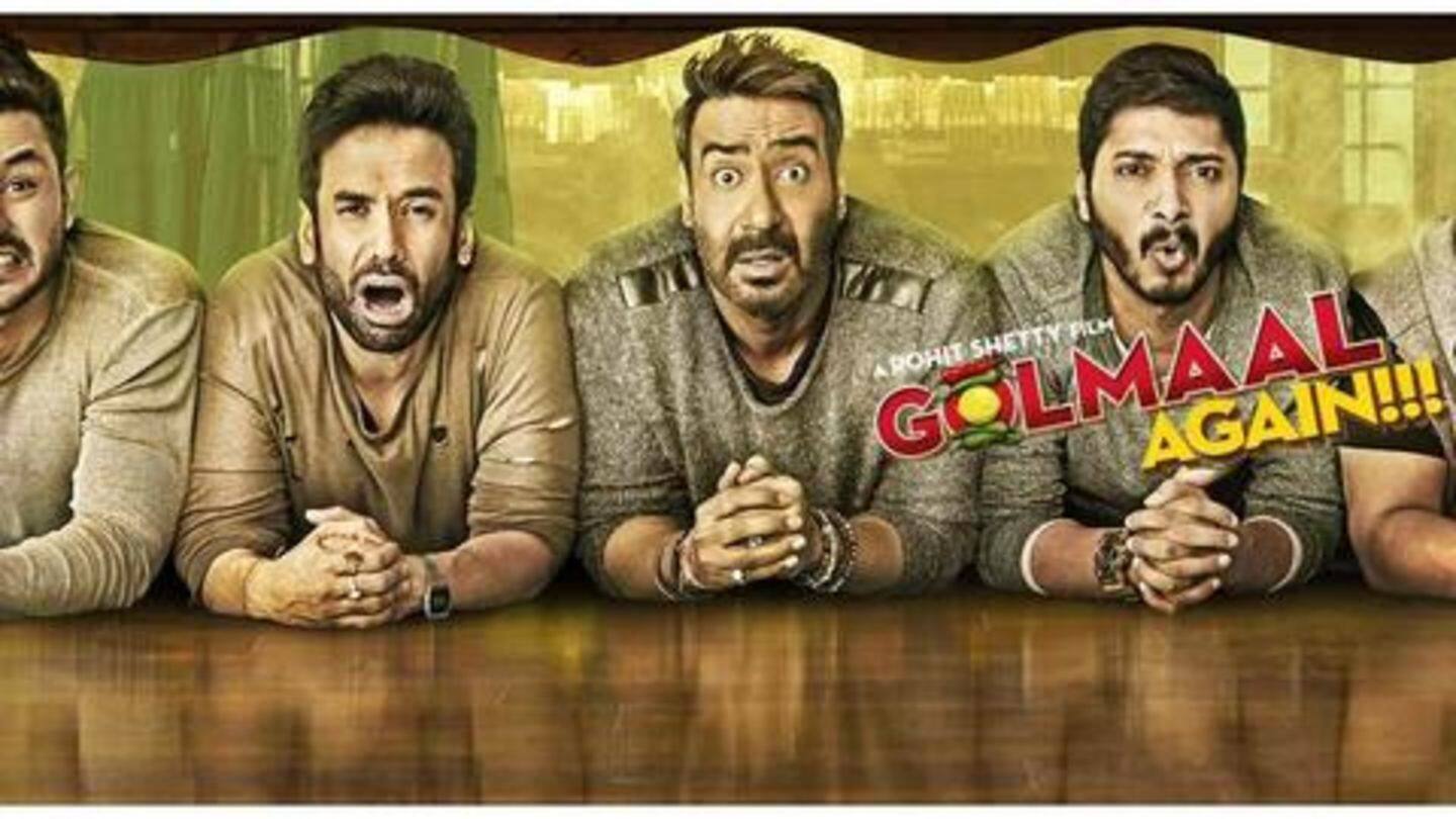 गोलमाल अगेन ने की थी Rs. 205 करोड़ की कमाई गोलमाल अगेन ने की थी Rs. 205 करोड़ की कमाई