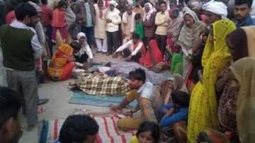 बुलंदशहर में सड़क किनारे सो रहे श्रद्धालुओं पर चढ़ी बस, सात की मौत