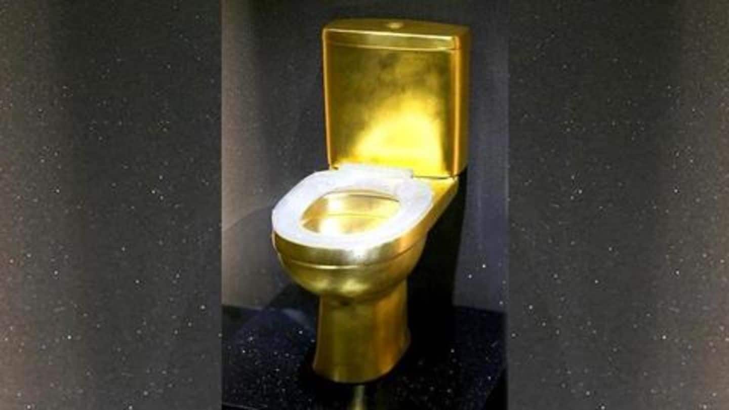 सोने से बनी इस टॉयलेट सीट पर जड़े हैं 40,815 हीरे, कीमत 8.5 करोड़ रुपये