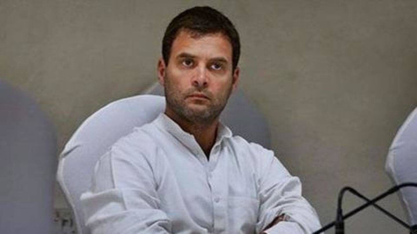 चुनावों में हार की जिम्मेदारी लेने से बच रहे कांग्रेस नेताओं से राहुल ने जताई नाराजगी
