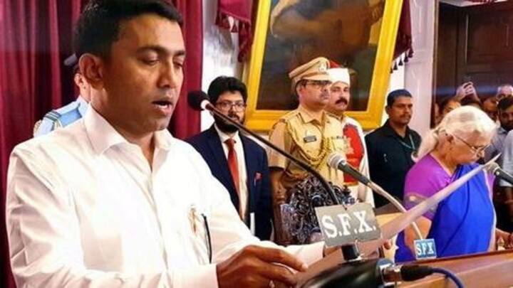 गोवा के नए मुख्यमंत्री प्रमोद सावंत ने ली शपथ, पर्दे के पीछे चला यह खेल