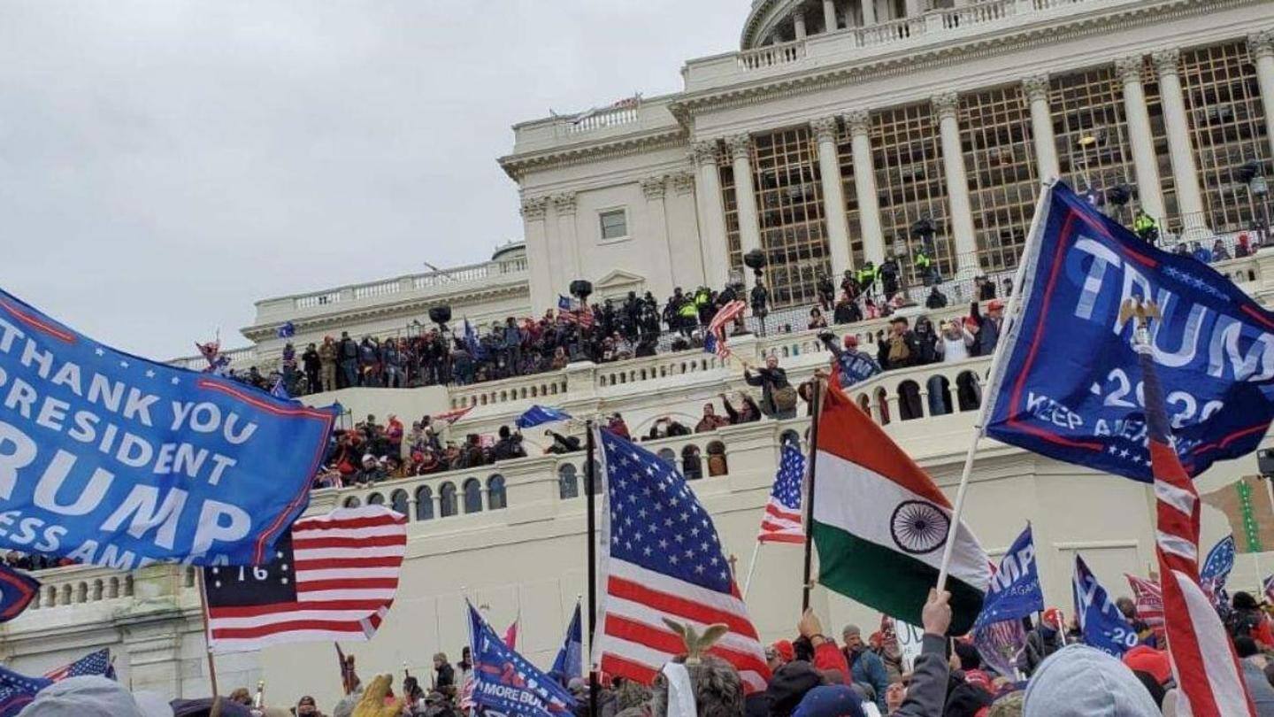 ट्रंप का समर्थन करने प्रदर्शन में गए थे विन्सेंट ट्रंप का समर्थन करने प्रदर्शन में गए थे विन्सेंट