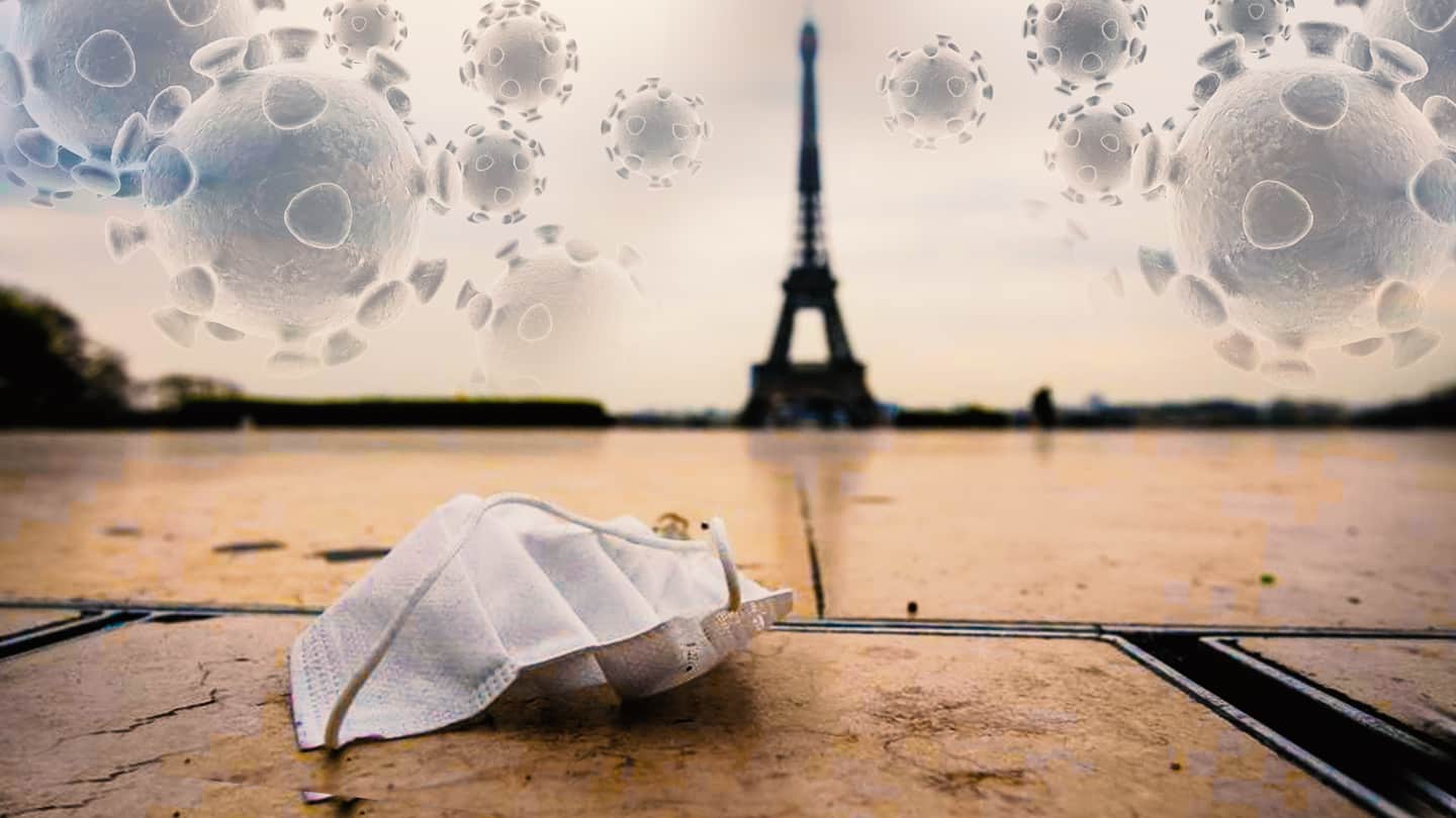 कोरोना: फ्रांस में महामारी की तीसरी लहर, पेरिस में एक महीने के लिए लॉकडाउन लागू