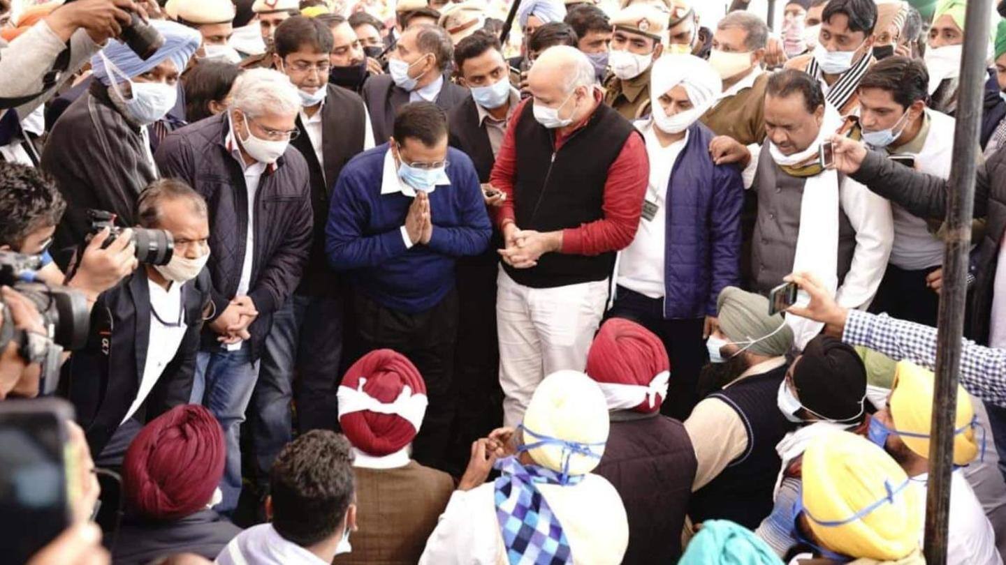 7 दिसंबर को भी किसानों से मिले थे केजरीवाल 7 दिसंबर को भी किसानों से मिले थे केजरीवाल