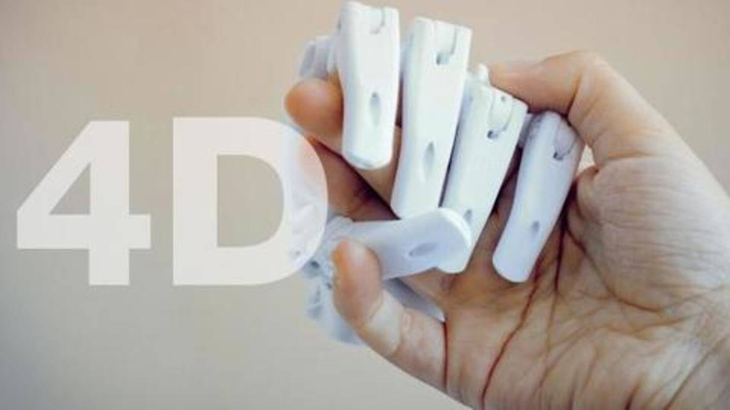 भविष्य की तकनीकः क्या है 4-D प्रिंटिंग टेक्नोलॉजी, जिससे ऑटोमैटिक सही हो जाएंगी खराब चीजें