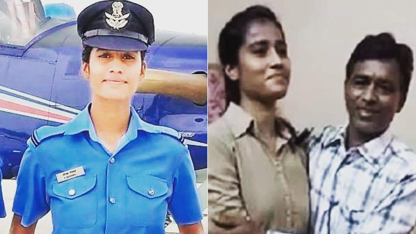 मध्य प्रदेश: चाय बेचने वाले की बेटी बनी फ्लाइंग ऑफिसर, उड़ाएगी लड़ाकू विमान
