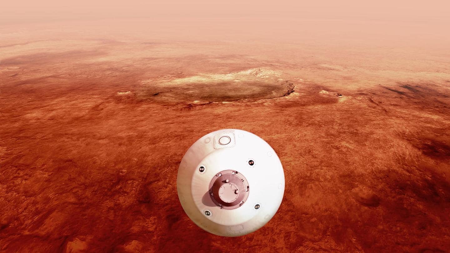 मंगल ग्रह की सतह पर उतरा NASA का पर्सिवियरेंस रोवर, भेजी पहली तस्वीर